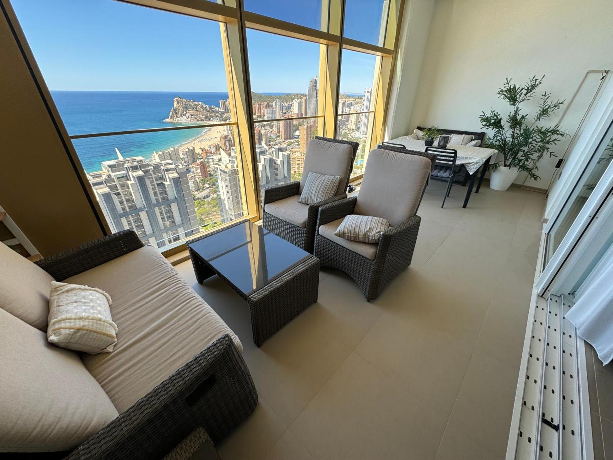 Intempo Sky Apartment 26 Floor Seaview Benidorm Exteriör bild